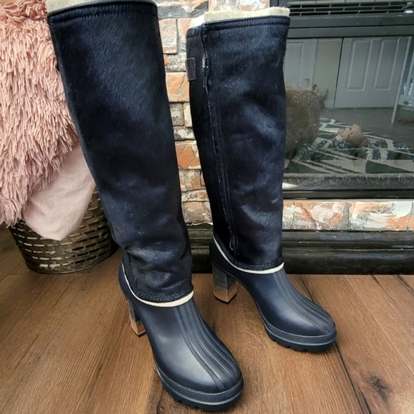RARE Sorel Medina IV premium High Heel Tall Boot - Picture 5 of 16